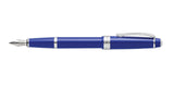 Bailey Light™ Polished Blue Resin Extra-Fine Nib Fountain Pen
